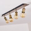 Lagunita Lámpara de Techo Latón antiguo, 4 luces