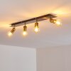 Lagunita Lámpara de Techo Latón antiguo, 4 luces
