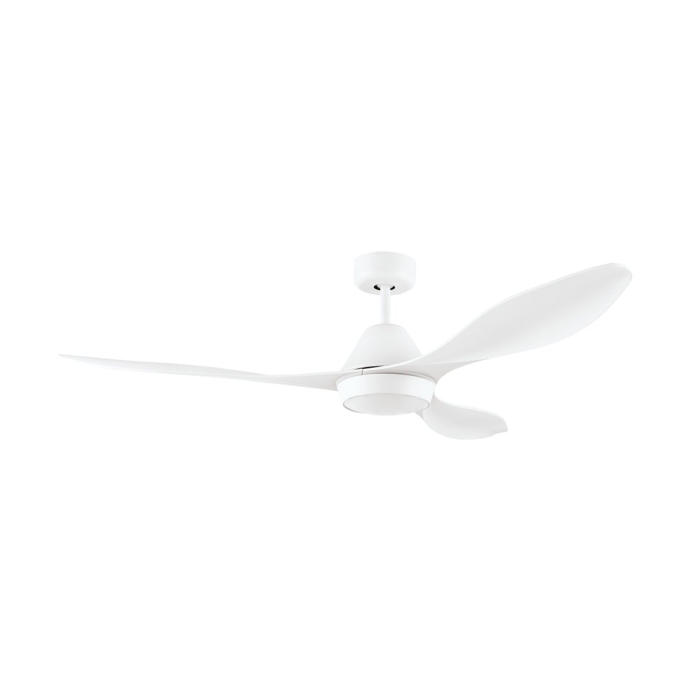 Eglo ANTIBES Ventilador de techo LED Blanca, 1 luz, Mando a distancia main product photo