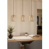 Eglo ROMAZZINA Lámpara Colgante Negro, 3 luces