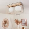 Finnseter Lámpara de Techo Color champán, 2 luces