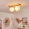 Finnseter Lámpara de Techo Color champán, 2 luces