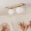 Finnseter Lámpara de Techo Color champán, 2 luces