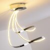 Sepino Lámpara de techo LED Cromo, 1 luz