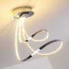 Sepino Lámpara de techo LED Cromo, 1 luz