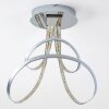 Sepino Lámpara de techo LED Cromo, 1 luz