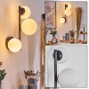 Chehalis Luminarias esféricas, Apliques Blanca, 3 luces