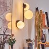 Chehalis Luminarias esféricas, Apliques Blanca, 3 luces
