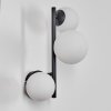 Chehalis Luminarias esféricas, Apliques Blanca, 3 luces