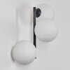Chehalis Luminarias esféricas, Apliques Blanca, 3 luces