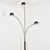 Nikkala Lámpara de pie Mármol, Negro, 3 luces