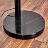 Nikkala Lámpara de pie Mármol, Negro, 5 luces