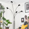 Nikkala Lámpara de pie Mármol, Negro, 5 luces