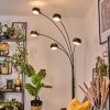 Nikkala Lámpara de pie Mármol, Negro, 5 luces