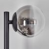 Chehalis Luminarias esféricas, Apliques 23 cm Cromo, Transparente, Ahumado, 3 luces
