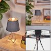 Cuan Lámparas de mesa Plata, 1 luz