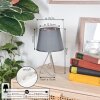 Cuan Lámparas de mesa Plata, 1 luz