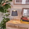 Cuan Lámparas de mesa Plata, 1 luz