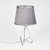 Cuan Lámparas de mesa Plata, 1 luz