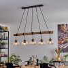 Ripoll Lámparas suspendidas, Luminarias esféricas, Lámparas colgantes Crudo, Negro, 5 luces