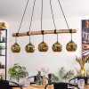 Ripoll Lámparas suspendidas, Luminarias esféricas, Lámparas colgantes Crudo, Negro, 5 luces