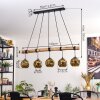 Ripoll Lámparas suspendidas, Luminarias esféricas, Lámparas colgantes Crudo, Negro, 5 luces
