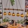 Ripoll Lámparas suspendidas, Luminarias esféricas, Lámparas colgantes Crudo, Negro, 5 luces
