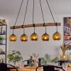 Ripoll Lámparas suspendidas, Luminarias esféricas, Lámparas colgantes Crudo, Negro, 5 luces