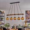 Ripoll Lámparas suspendidas, Luminarias esféricas, Lámparas colgantes Crudo, Negro, 5 luces