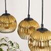 Ripoll Lámparas suspendidas, Luminarias esféricas, Lámparas colgantes Crudo, Negro, 3 luces