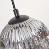 Ripoll Lámparas suspendidas, Luminarias esféricas, Lámparas colgantes Crudo, Negro, 3 luces