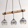 Ripoll Lámparas suspendidas, Luminarias esféricas, Lámparas colgantes Crudo, Negro, 3 luces