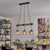 Ripoll Lámparas suspendidas, Luminarias esféricas, Lámparas colgantes Crudo, Negro, 3 luces