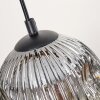 Ripoll Lámparas suspendidas, Luminarias esféricas, Lámparas colgantes Crudo, Negro, 3 luces