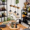 Ripoll Lámparas suspendidas, Luminarias esféricas, Lámparas colgantes Crudo, Negro, 3 luces
