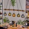 Ripoll Lámparas suspendidas, Luminarias esféricas, Lámparas colgantes Crudo, Negro, 5 luces