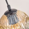 Ripoll Lámparas suspendidas, Luminarias esféricas, Lámparas colgantes Crudo, Negro, 5 luces