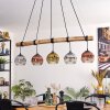Ripoll Lámparas suspendidas, Luminarias esféricas, Lámparas colgantes Crudo, Negro, 5 luces