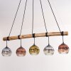 Ripoll Lámparas suspendidas, Luminarias esféricas, Lámparas colgantes Crudo, Negro, 5 luces