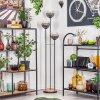 Koyoto Lámpara de pie 30 cm Madera clara, Negro, 3 luces