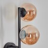 Chehalis Luminarias esféricas, Apliques Colores ámbar, 3 luces