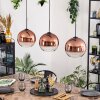 Koyoto Lámparas suspendidas, Luminarias esféricas, Lámparas colgantes Negro, 3 luces