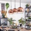 Koyoto Lámparas suspendidas, Luminarias esféricas, Lámparas colgantes Negro, 3 luces