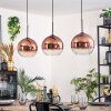 Koyoto Lámparas suspendidas, Luminarias esféricas, Lámparas colgantes Negro, 3 luces