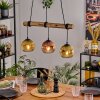 Ripoll Lámparas suspendidas, Luminarias esféricas, Lámparas colgantes Crudo, Negro, 3 luces