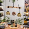Ripoll Lámparas suspendidas, Luminarias esféricas, Lámparas colgantes Crudo, Negro, 3 luces