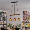 Ripoll Lámparas suspendidas, Luminarias esféricas, Lámparas colgantes Crudo, Negro, 3 luces