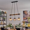 Ripoll Lámparas suspendidas, Luminarias esféricas, Lámparas colgantes Crudo, Negro, 3 luces