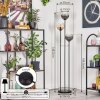 Koyoto Lámpara de pie Negro, 3 luces