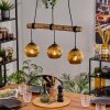 Ripoll Lámparas suspendidas, Luminarias esféricas, Lámparas colgantes Crudo, Negro, 3 luces